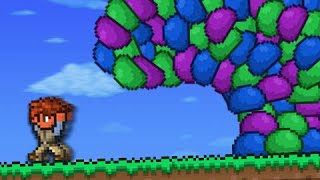 Hardcore Terraria with enemies that can DUPLICATE [upl. by Aryan487]