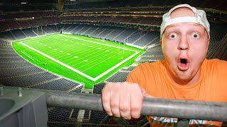 EXTREME HIDE amp SEEK IN A NFL STADIUM [upl. by Nnasor]