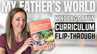 Homeschool Kindergarten Curriculum FlipThrough  ALLINONE  PREPLANNED  OPEN AND GO [upl. by Ozne]