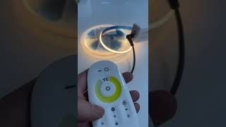 Fita de Led com Controle dimerizável 🤩 [upl. by Aicirtan]