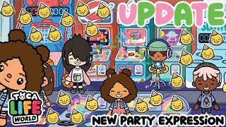 Toca Life World New update EMOJI EXPRESSION PARTY Nova Atualização Toca Boca EXPRESSÃO EMOJI FESTA [upl. by Maude]