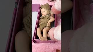 reborn baby box opening  silicone reborn baby dolls unboxingshorts [upl. by Pallua]