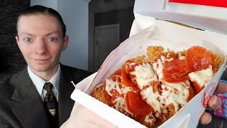 KFCs NEW Chizza Review [upl. by Tem]