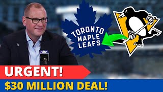 URGENT BIG TRADE DEAL NEW STAR FOR LEAFS MAPLE LEAFS NEWS [upl. by Assiruam]