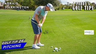 HOW TO MASTER PITCH SHOTS 50100 Yards  Paddys Golf Top 26  Padraig Harrington [upl. by Ainahtan]