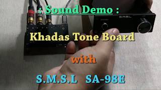 KHADAS Tone Board VIM Edition Sound Demo with SMSL SA98E amp Fiio X5Gen3 [upl. by Laureen]