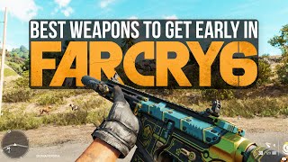 Far Cry 6 Best Weapons You Want To Get Early Far Cry 6 Weapons [upl. by Kariotta]