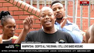 Mampintsha accuses Babes Wodumo of attacking him first [upl. by Petronia]