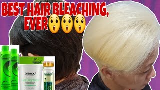 HOW TO BLEACH HAIR AT HOME  BREMOD PERFORMANCE  Chading [upl. by Tsugua835]