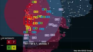 M 95 Chile Earthquake 2251960 [upl. by Dalila]