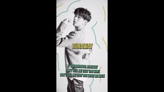 Eric Nam  Runaway feat Steve James Lyric Video [upl. by Medor]