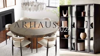 ARHAUS 2024 STUNNING HOME FURNITURE amp DECOR INSPIRATION  LUXURY NEUTRALS [upl. by Aniez]