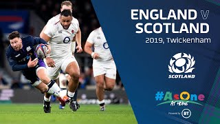 FULL MATCH REPLAY  England v Scotland  2019 [upl. by Hoyt]