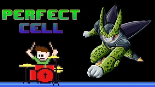 Perfect Cells Theme Drum Cover  The8BitDrummer [upl. by Sailesh145]