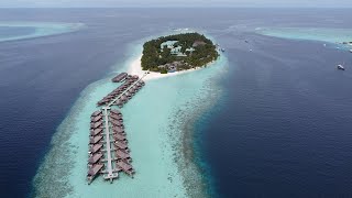 Vilamendhoo Island Resort amp Spa Maldives Drone [upl. by Herrmann493]