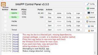 FIXED XAMPP Error MySQL shutdown unexpectedly  Repair Corrupted Database [upl. by Notlil976]