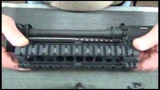 Installing a Free Floating Hand Guard on your AR10  308  DR Guns 18 inch MLok DIY AR10 [upl. by Nylaf63]