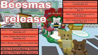 BEESMAS IS FINALLY HERE Roblox Bee Swarm Simulator Test Realm [upl. by Ahsitel]