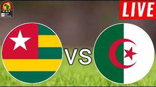 Togo vs Algeria Live Score l Africa Cup Of Nations Qualification 202425 [upl. by Hploda771]