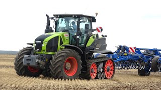 Claas Axion 960 Terra Trac  Köckerling Allrounder 750  Deutschland Tour 2020 [upl. by Xella]