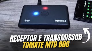 RECEPTOR E TRANSMISSOR TOMATE  Bluetooth MTB 806 [upl. by Geaghan13]