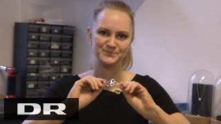 Sådan laver du et sølv armbånd med Marika  Made in Denmark  DR1 [upl. by Mok]