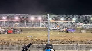 Hartford Fair Ohio Mid Size Trucks Feature Race 2024 Figure 8 [upl. by Ianahs]