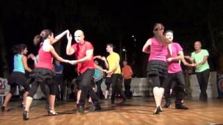 ESIBIZIONE BACHATA E SALSA CUBANA  SCUOLA RITMO TROPICALE [upl. by Letsyrc]