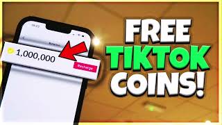 free tiktok coins  how i got 40k coin for free on tiktok 2024 new tutorial [upl. by Durant]