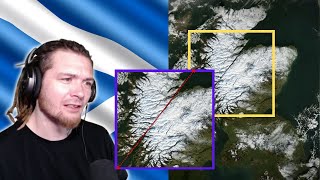 American Reacts to Why Theres a Straight Line Through Scotland [upl. by Eido602]