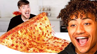 I Ate The World’s Largest Slice Of Pizza [upl. by Nnylaj738]