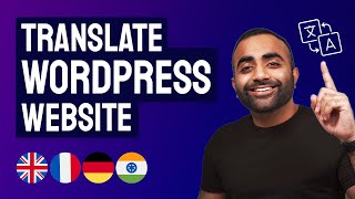 How to Translate your WordPress Website and Make it Multilingual  TranslatePress Tutorial [upl. by Enrica638]