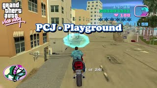 GTA Vice city  PCJ Playground [upl. by Edyak252]