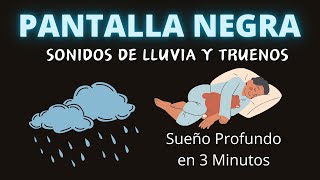 Sueño Sin Esfuerzo  Lluvia Relajante para Dormir en Menos de 3 Minutos  10HORAS [upl. by Trever]