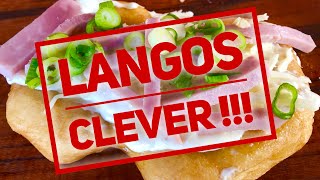 LANGOS wie auf dem WEIHNACHTSMARKT mit einem TRICK Klaus grillt [upl. by Sarazen]