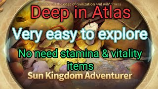 sdorica  Deep in atlas Easy way to Explore [upl. by Saturday823]