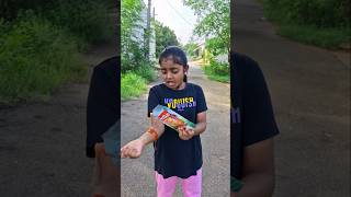 BLOOD prank on my sister 😱TomampJerry 🤣DiyaIshwarya shorts viralvideo [upl. by Roos]