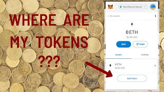 Tokens Missing On Metamask Heres How to Fix it [upl. by Nwahsyt]