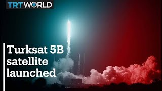 SpaceX launches Turksat 5B communications satellite [upl. by Nilok]