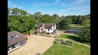 Beautiful home with 5 beds set in 29 acres with excellent equestrian facilities in the New Forest [upl. by Alekat]