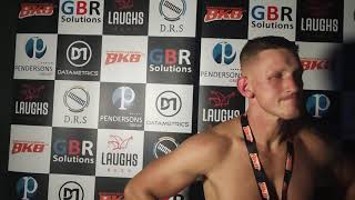 BKB21  Post Fight Interview  Barrie Jones WorldBKBchamp [upl. by Assen]