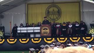 Randolph Macon 2018 senior speech Sean Ryan [upl. by Rosenberg]