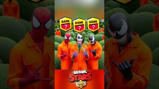 Brawlstar Rank Up 💪 Prison Artist 🎯  Spiderman brawlstars marvel dc avengers [upl. by Nay]