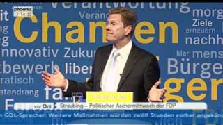 Politischer Aschermittwoch der FDP 2011 [upl. by Yuu]