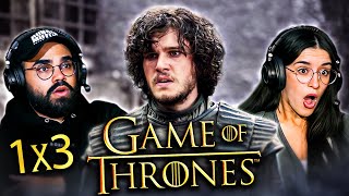 First Time REACTION to GAME OF THRONES 1X3  LORD SNOW  Mentally Gone Review [upl. by Pax861]