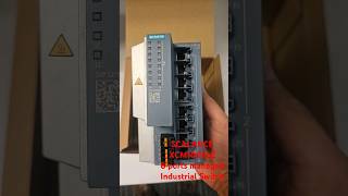 Unboxing a Siemens SCALANCE managed industrial Ethernet switch [upl. by Frohne235]