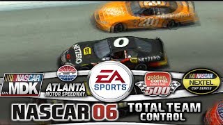 Lets Play NASCAR 06 Total Team Control Race 436 MB2 Motorsports  Golden Corral 500 [upl. by Ettelocin373]