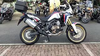 Honda CRF1000L Africa Twin DCT  2018  YJ68RBA [upl. by Earehs175]