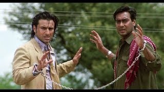 Saif Ali Khan amp Ajay Devgns Great Escape  Kachche Dhaage Movie Scene [upl. by Christiansen]