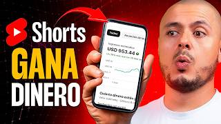 Gana Dinero Con YouTube Shorts  ❌ SIN APARECER SIN CREAR CONTENIDO  Tutorial En ESPAÑOL [upl. by Ikkiv]